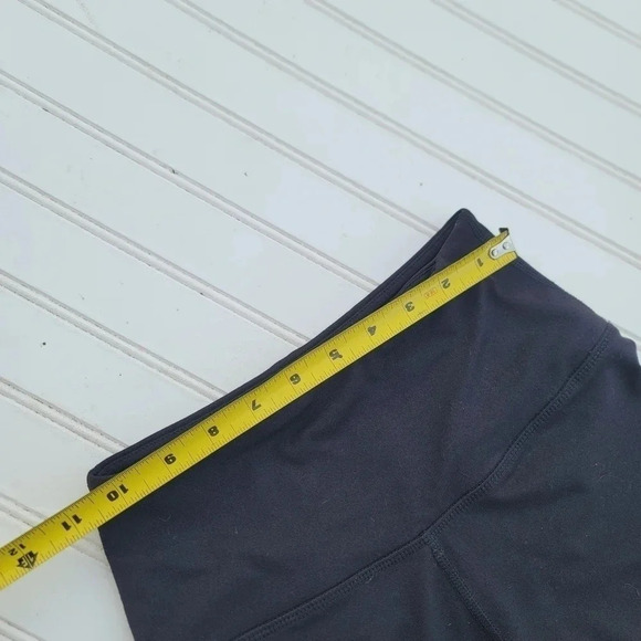 90 Degree By Reflex Women's Black High Rise Yoga Workout Training Shorts Size XS - Picture 5 of 8